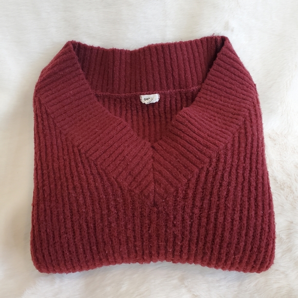 Garage Burgundy Sweater - Picture 4 of 12